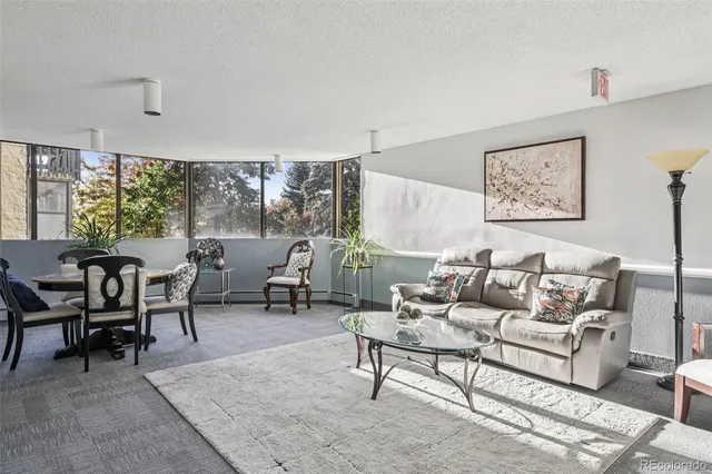 a front view of a building with street