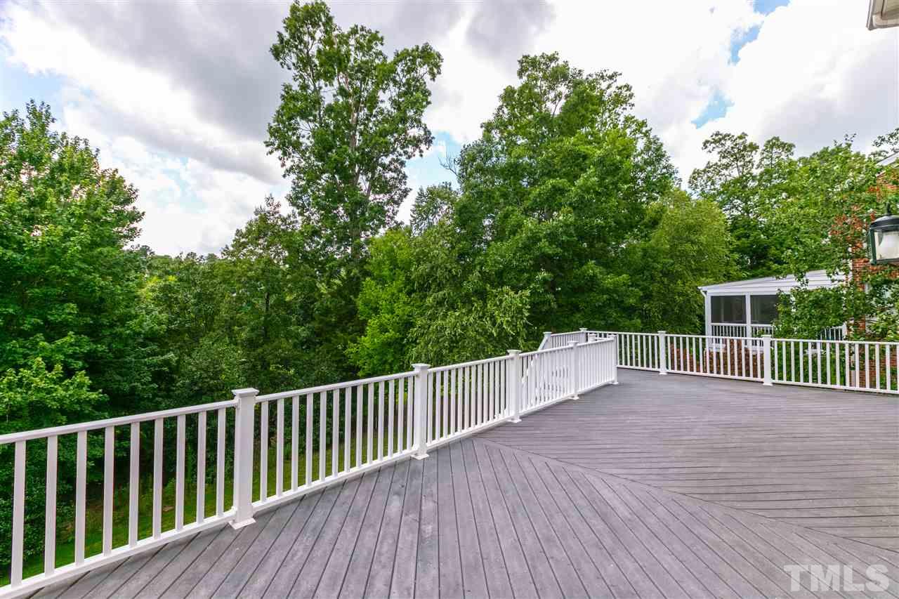 9125 Sanctuary Court Raleigh, NC 27617 - Photo 13 of 30 Composite deck.