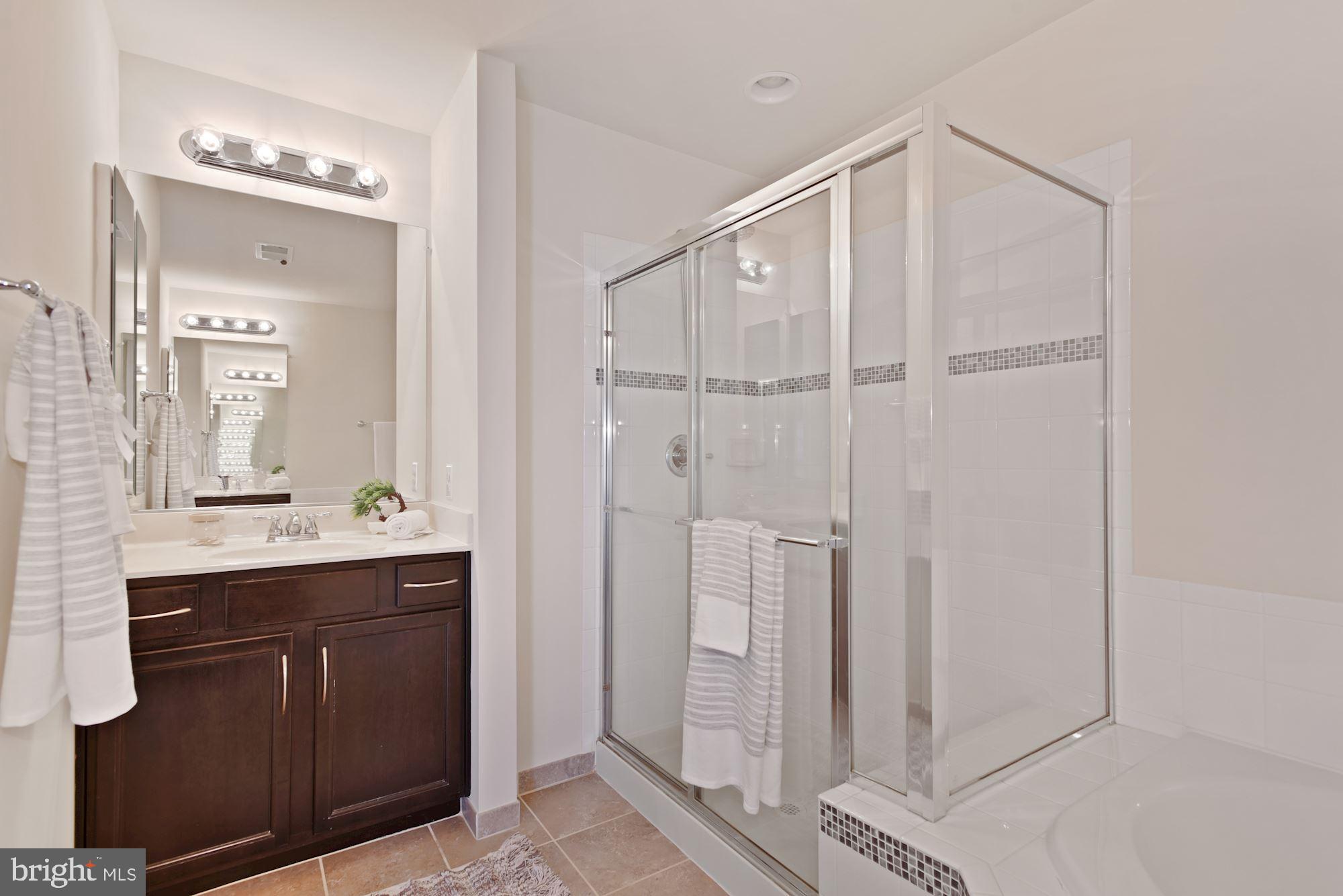 42186 Castle Ridge Square Brambleton, VA 20148 - Photo 25 of 37 En-suite bathroom w/ shower and soaking tub!