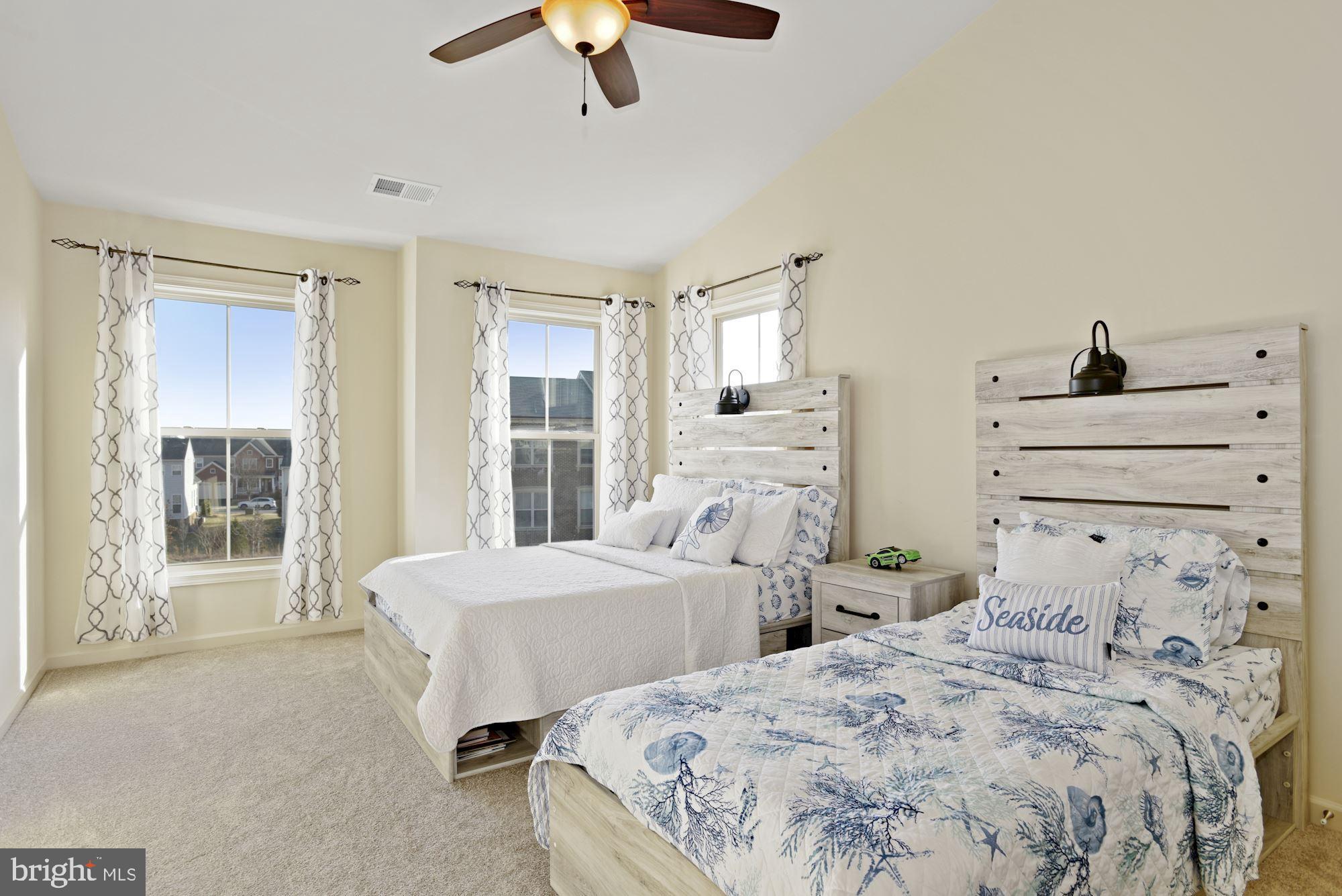 42186 Castle Ridge Square Brambleton, VA 20148 - Photo 27 of 37 Second bedroom w/ vaulted ceilings!