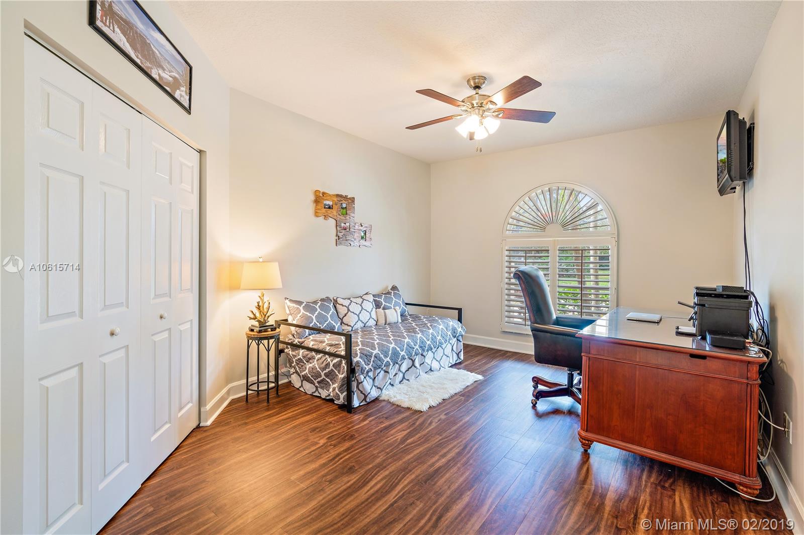 18897 Southeast Loxahatchee River Road Jupiter, FL 33458 - Photo 17 of 48 Fifth Bedroom 17.6ft x 11.6ft currently used as guest bedroom/office.