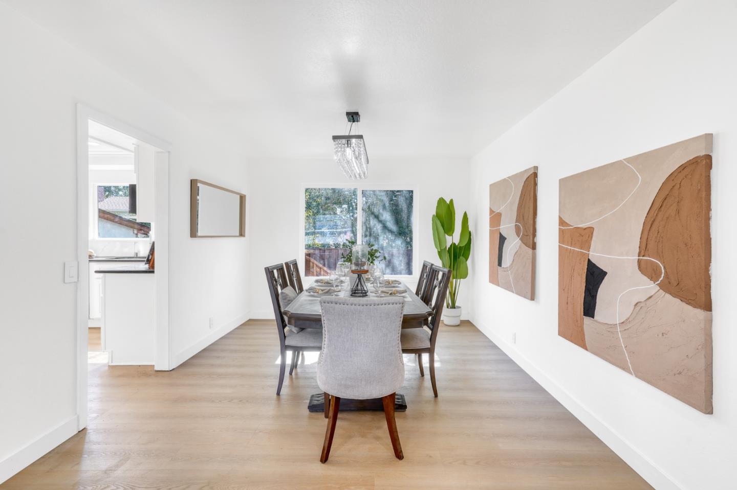 3368 Camarones Place San Ramon, CA 94583 - Photo 4 of 27 a view of a dining room with furniture window and wooden floor