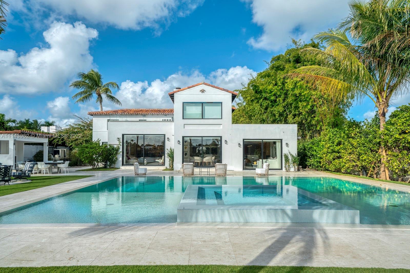 554 Lakeview Drive Miami Beach, FL 33140 - Photo 2 of 20 a view of a house with a yard