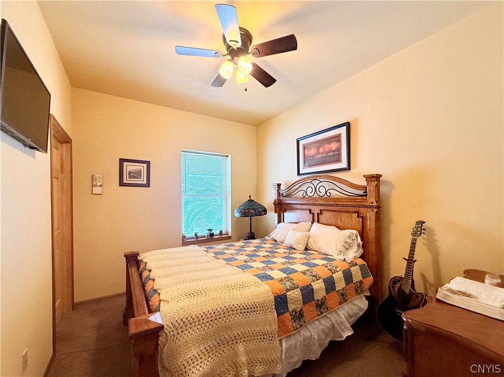 9689 Erie Canal Road Croghan, NY 13327 - Photo 38 of 50 2nd bedroom with large walk-in closet