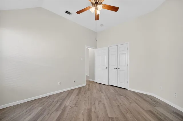 wooden floor in an empty room