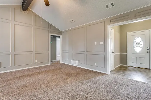 a view of empty room