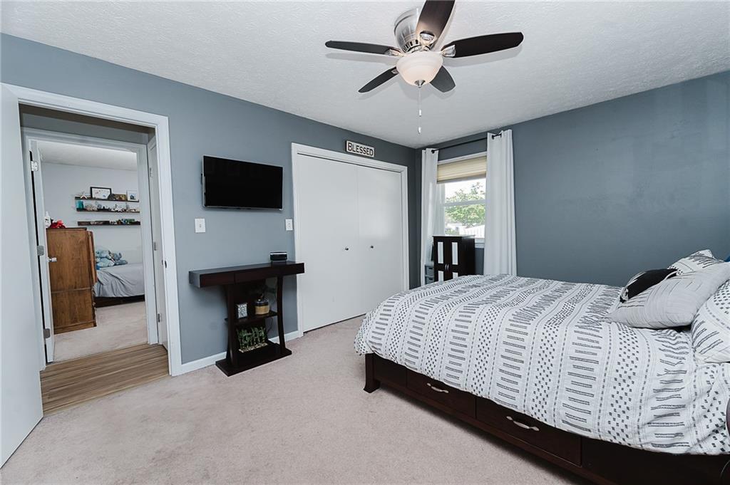 979 Barclay Road Indiana, PA 15701 - Photo 25 of 37 a bedroom with a bed and a television
