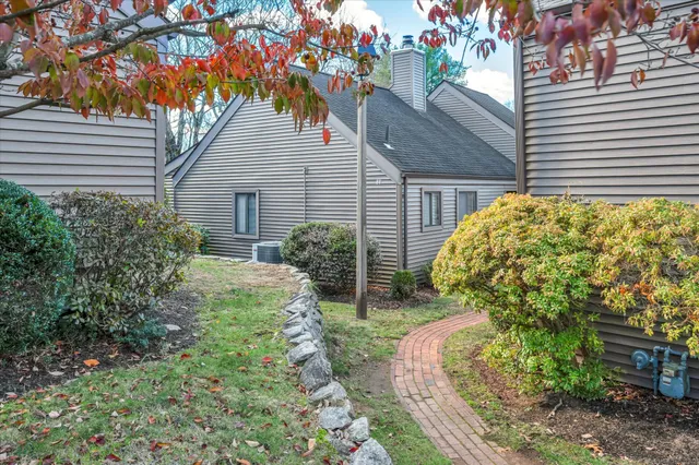 a house view with a outdoor space