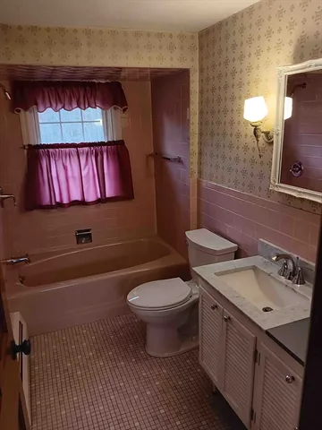 a bathroom with a sink and a toilet