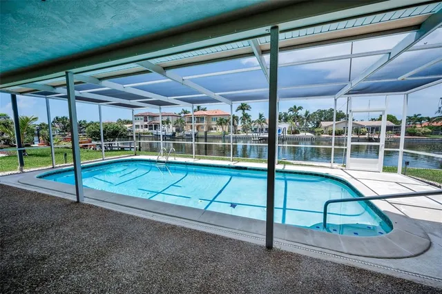 a building outdoor space with seating space