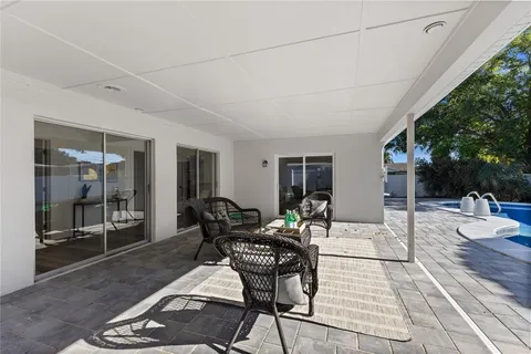 a view of a couches in the patio