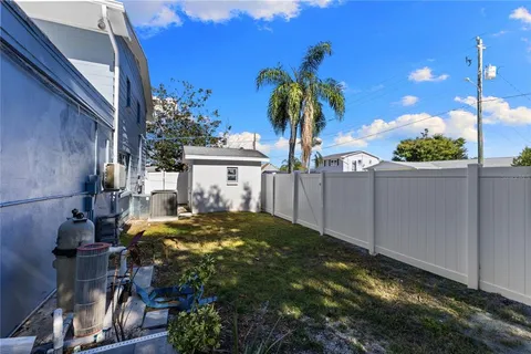 a view of an empty room and a room