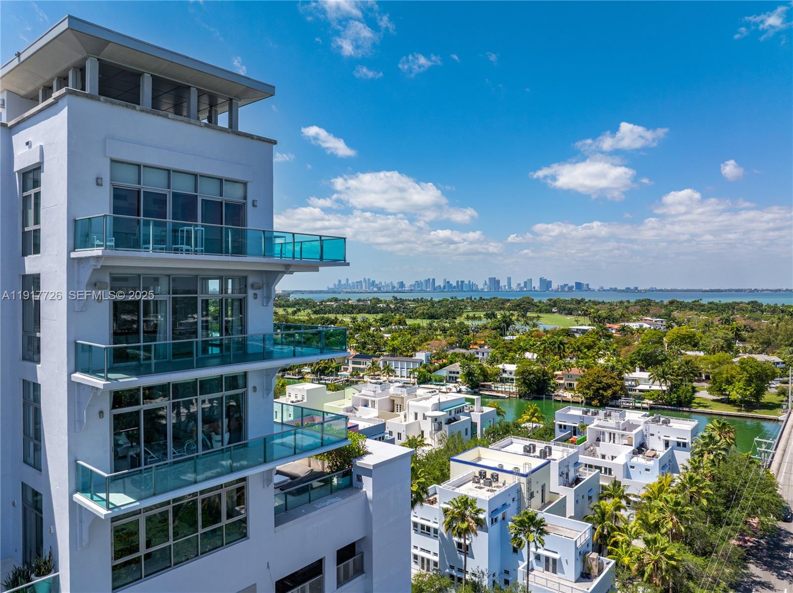 201 Aqua Avenue, Unit 801 Miami Beach, FL 33141 - Photo 42 of 49 a view of a city with tall buildings