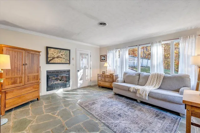 a view of a storage & utility room with a window