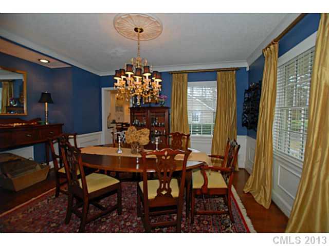 1943 Harris Road Charlotte, NC 28211 - Photo 4 of 16 a view of a dining room with furniture window and wooden floor