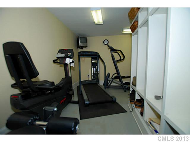 1943 Harris Road Charlotte, NC 28211 - Photo 10 of 16 a picture of gym equipment with furniture
