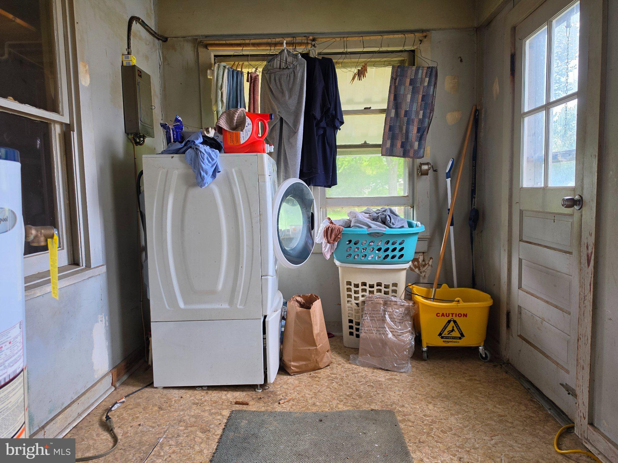 210 Groff Road Millington, MD 21651 - Photo 9 of 14 Laundry room with rustic charm.