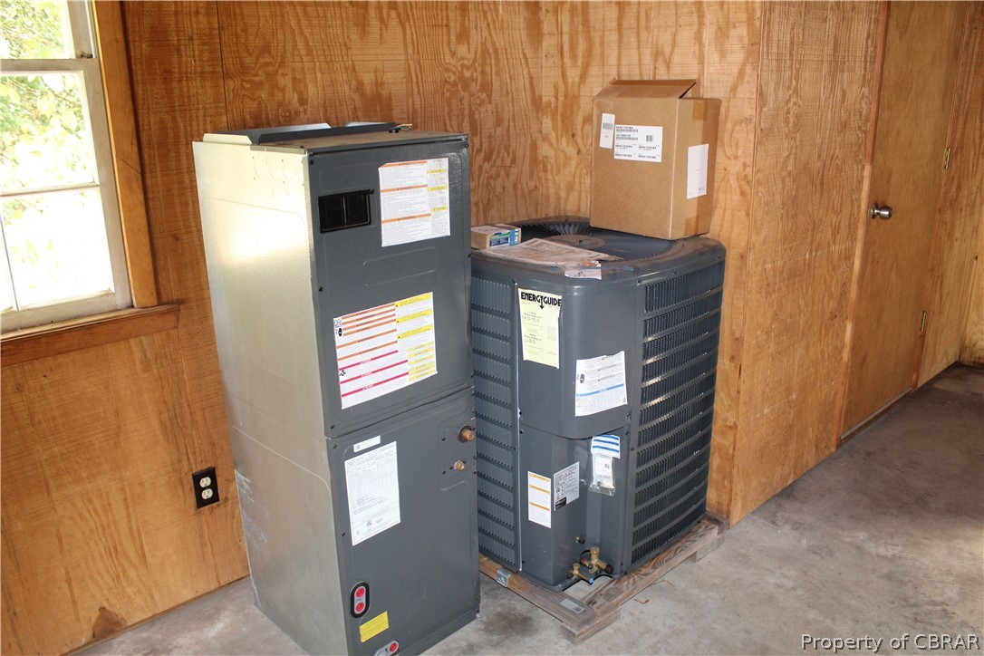 122 Cox Landing Road Topping, VA 23169 - Photo 28 of 32 New HVAC ready to be installed