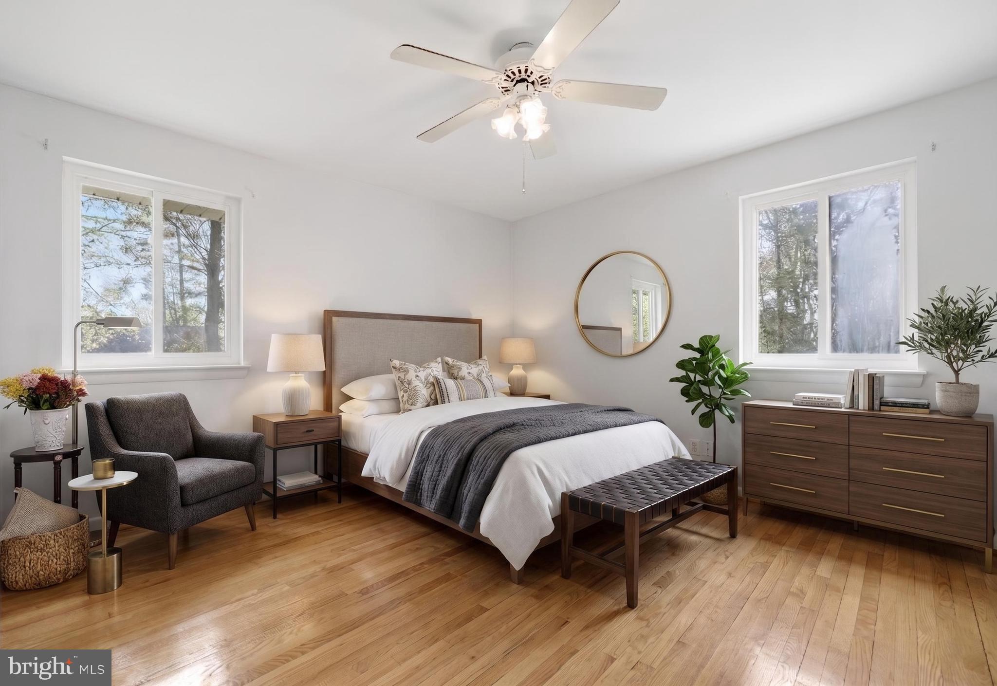 1814 Marymont Road Silver Spring, MD 20906 - Photo 23 of 44 Primary bedroom virtually staged