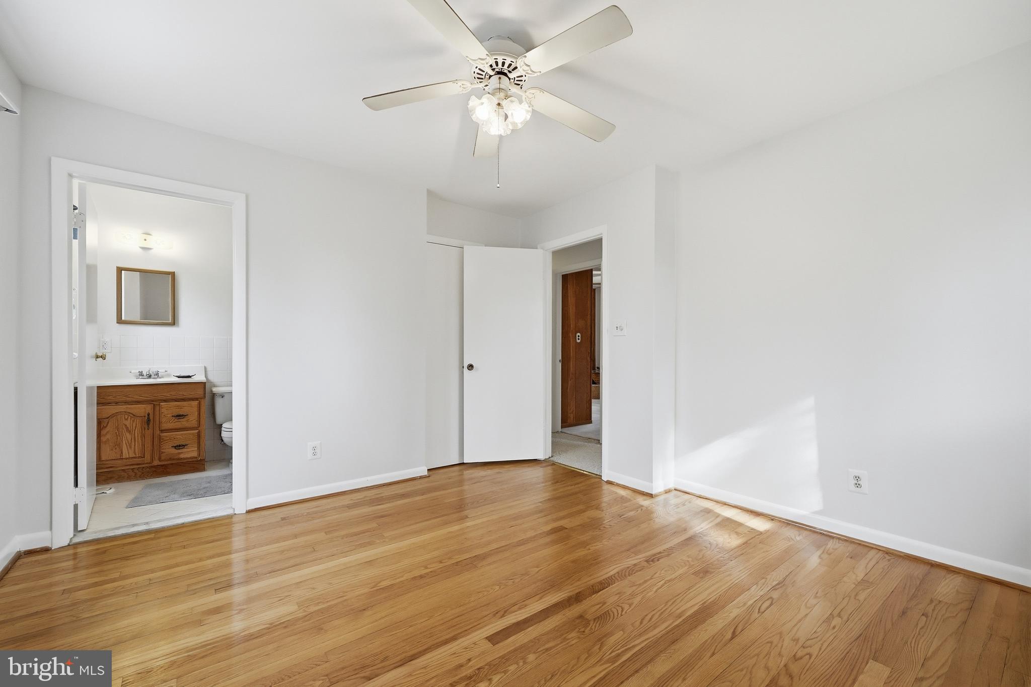 1814 Marymont Road Silver Spring, MD 20906 - Photo 24 of 44 primary bedroom w/ attached bath and large closet