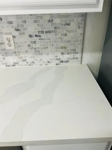 a close up of a mirror