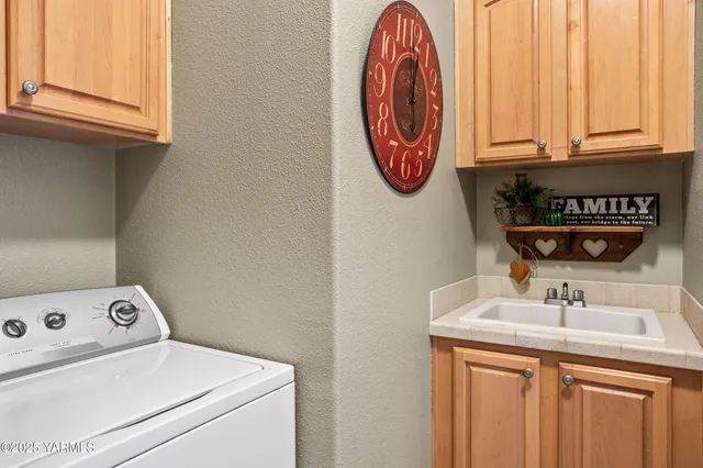 a bathroom with a sink and a vanity
