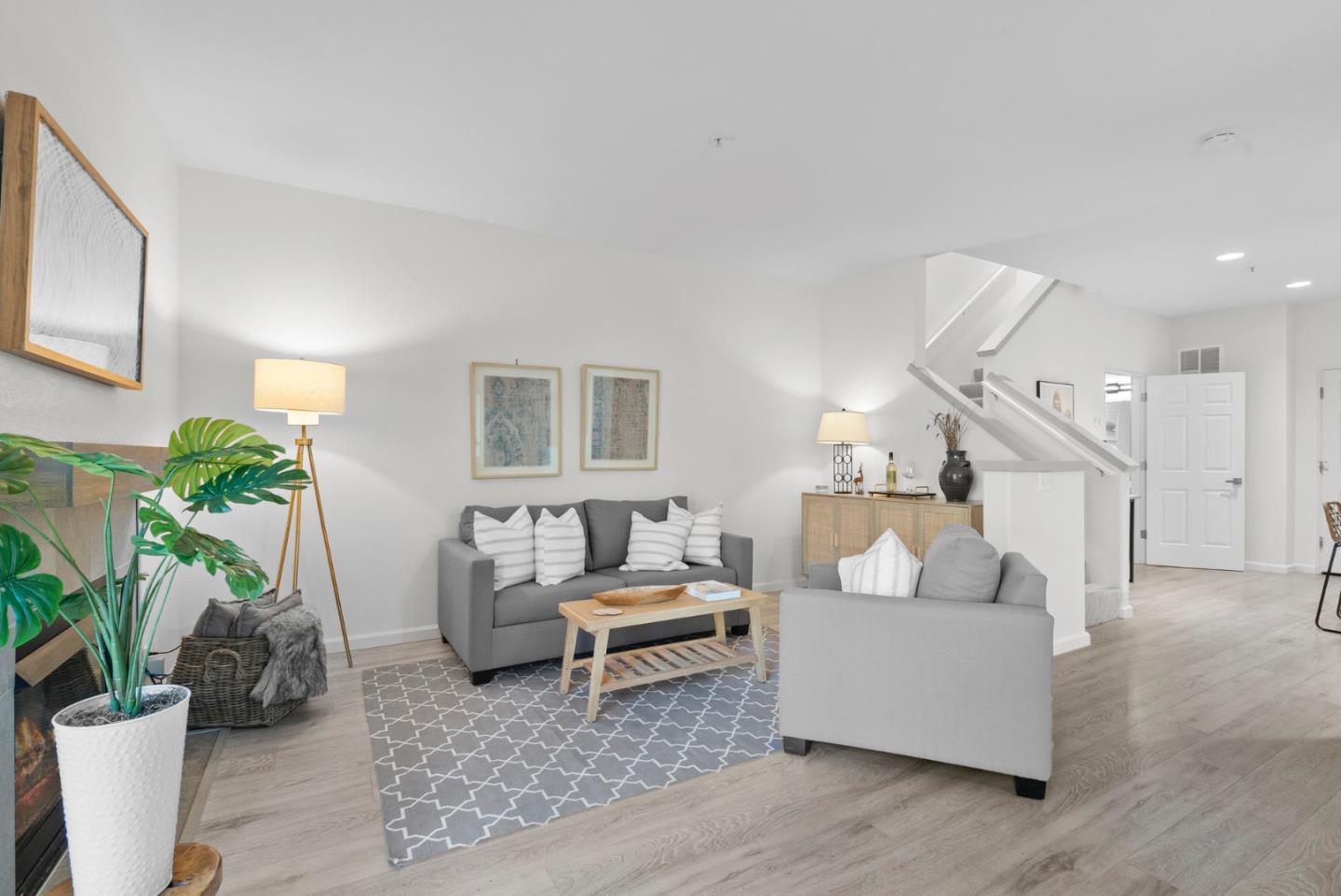 270 Carrera Circle Aptos, CA 95003 - Photo 4 of 42 a living room with furniture and a potted plant