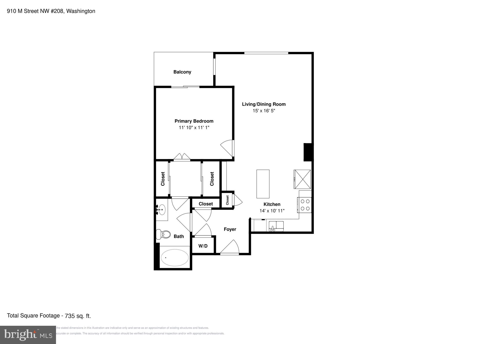 910 M Street Northwest, Unit 208 Washington, DC 20001 - Photo 26 of 35