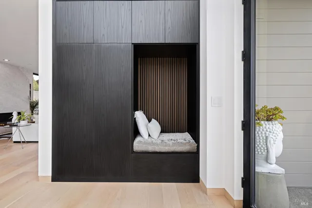 a view of a city with ocean