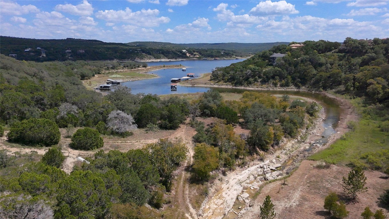 18111 Gregg Bluff Road Jonestown, TX 78645 - Photo 19 of 19 Creek Flows into Lake Travis!