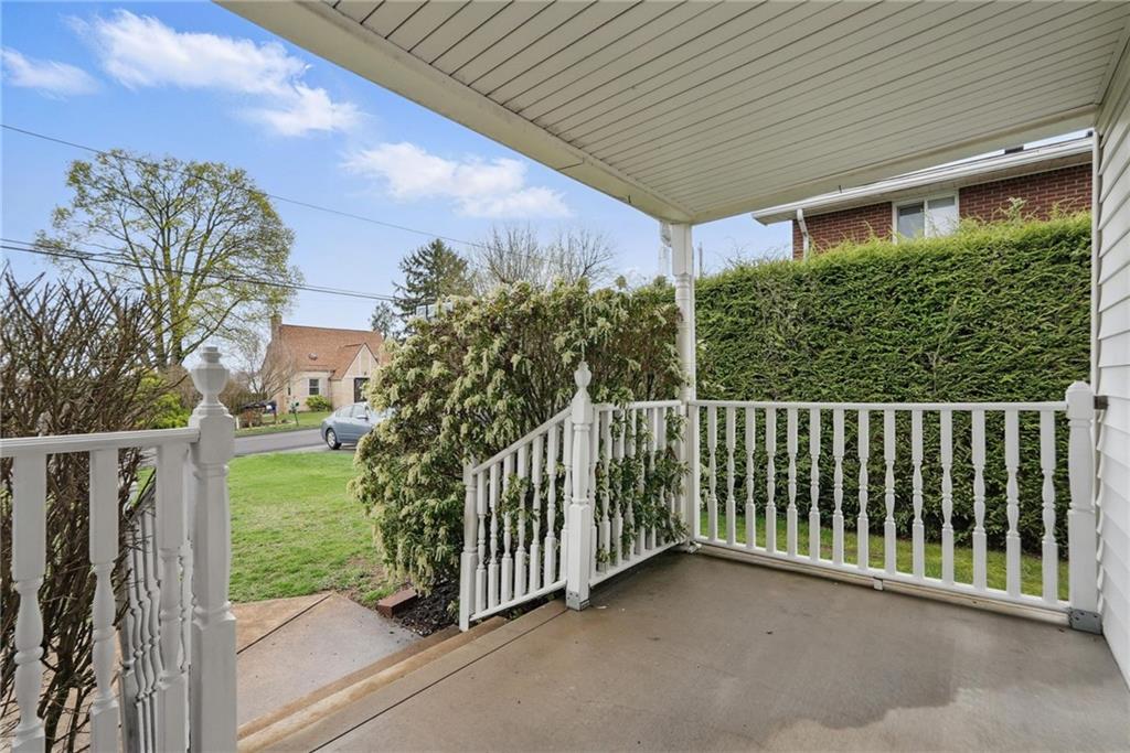 3305 Harding Avenue Aliquippa, PA 15001 - Photo 5 of 40 a view of a porch with a small yard