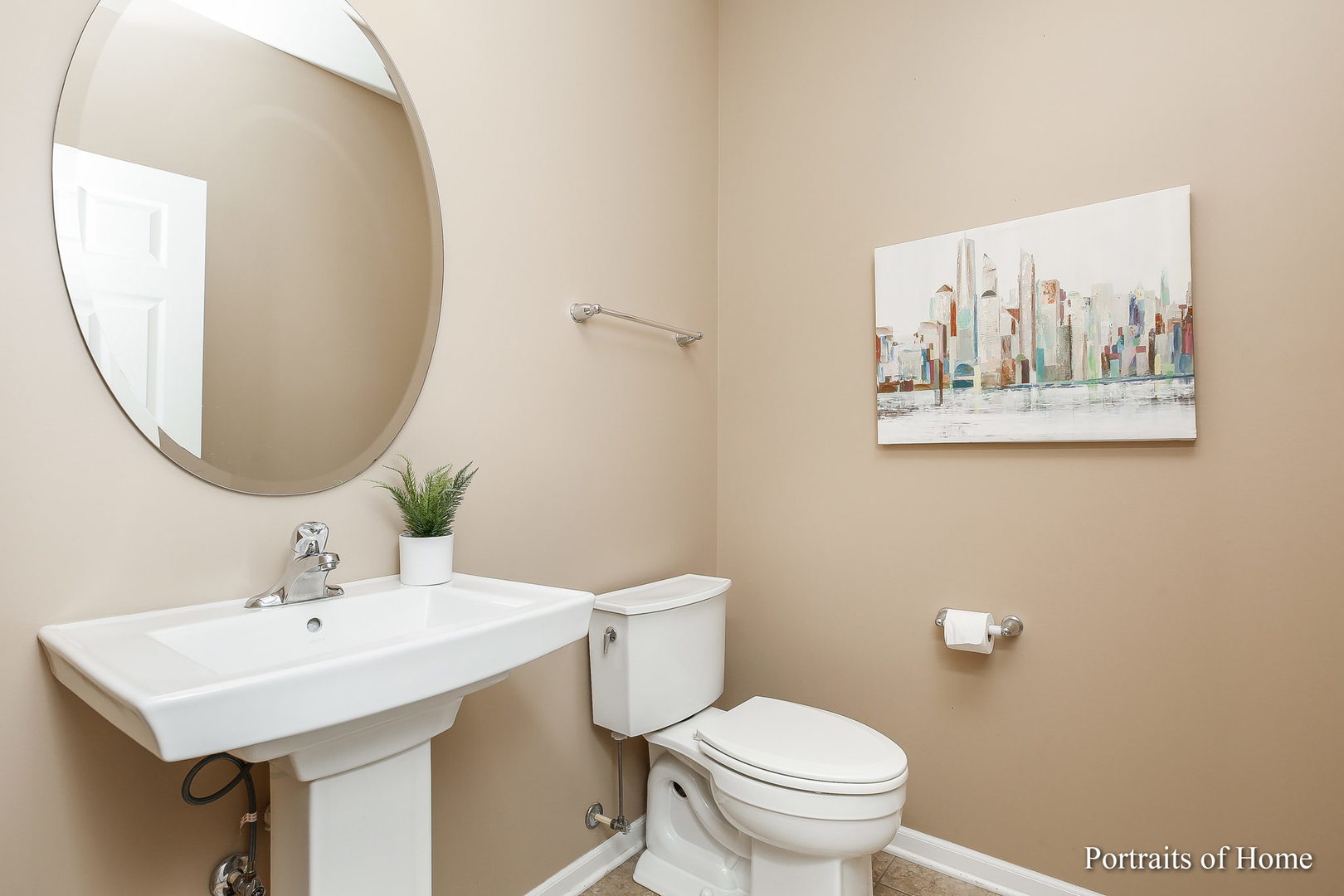 27-w030 Churchill Road Winfield, IL 60190 - Photo 15 of 28 a bathroom with a sink mirror and toilet