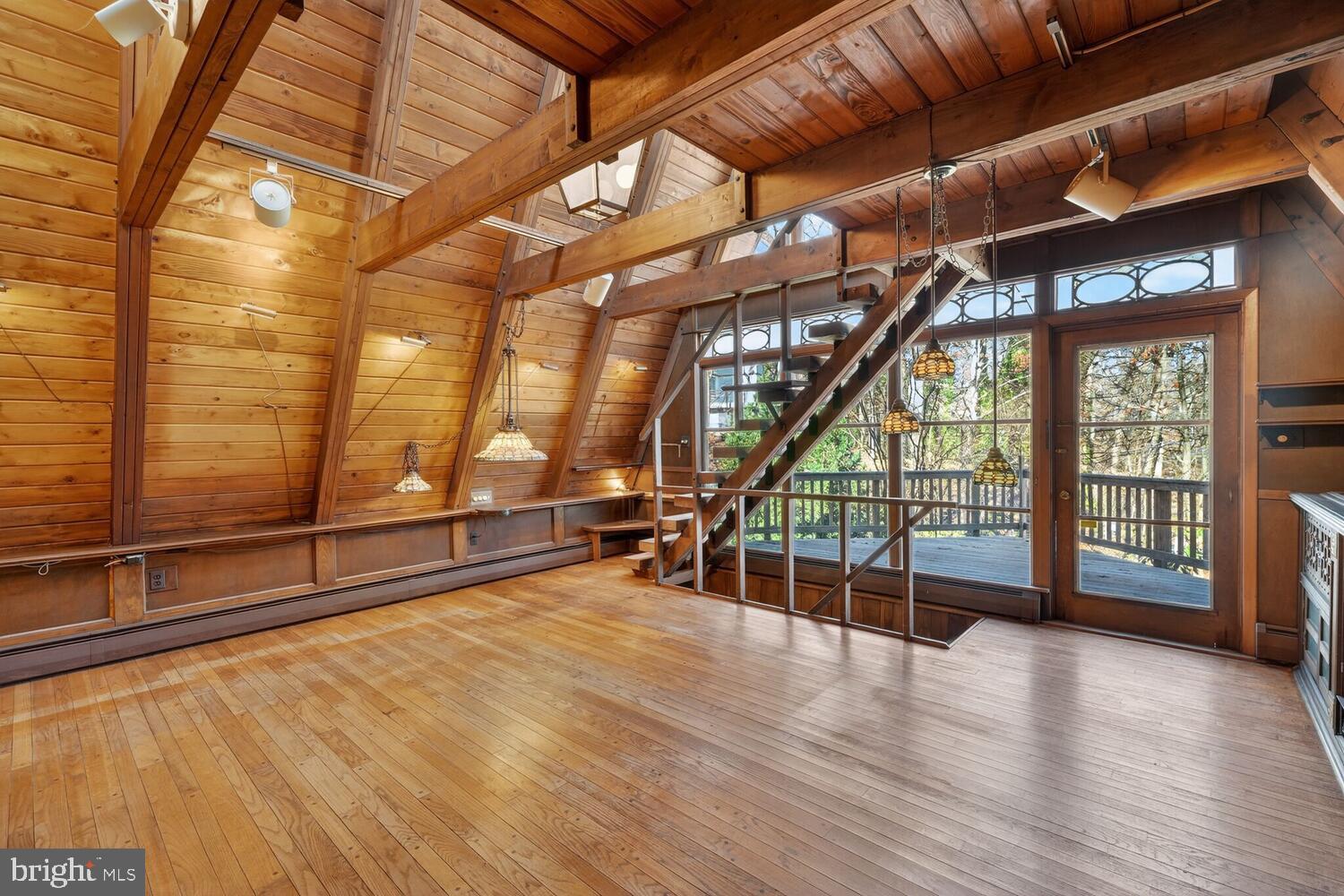 31 Hayward Court Takoma Park, MD 20912 - Photo 11 of 30 a view of an empty room with wooden floor