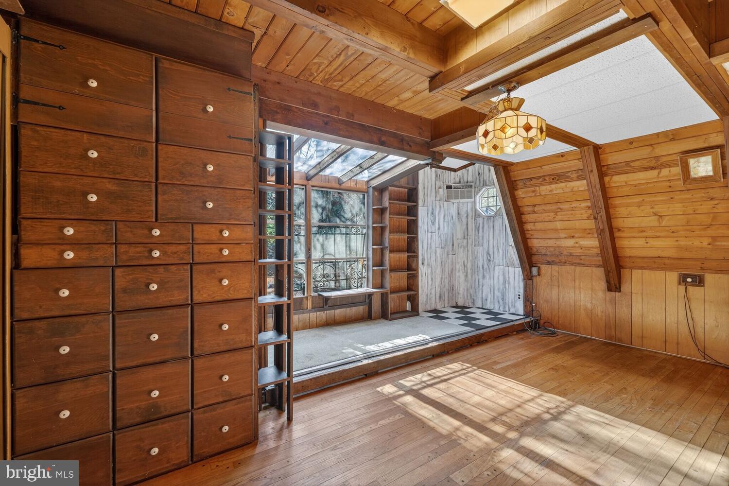 31 Hayward Court Takoma Park, MD 20912 - Photo 20 of 30 a view of a room with wooden walls