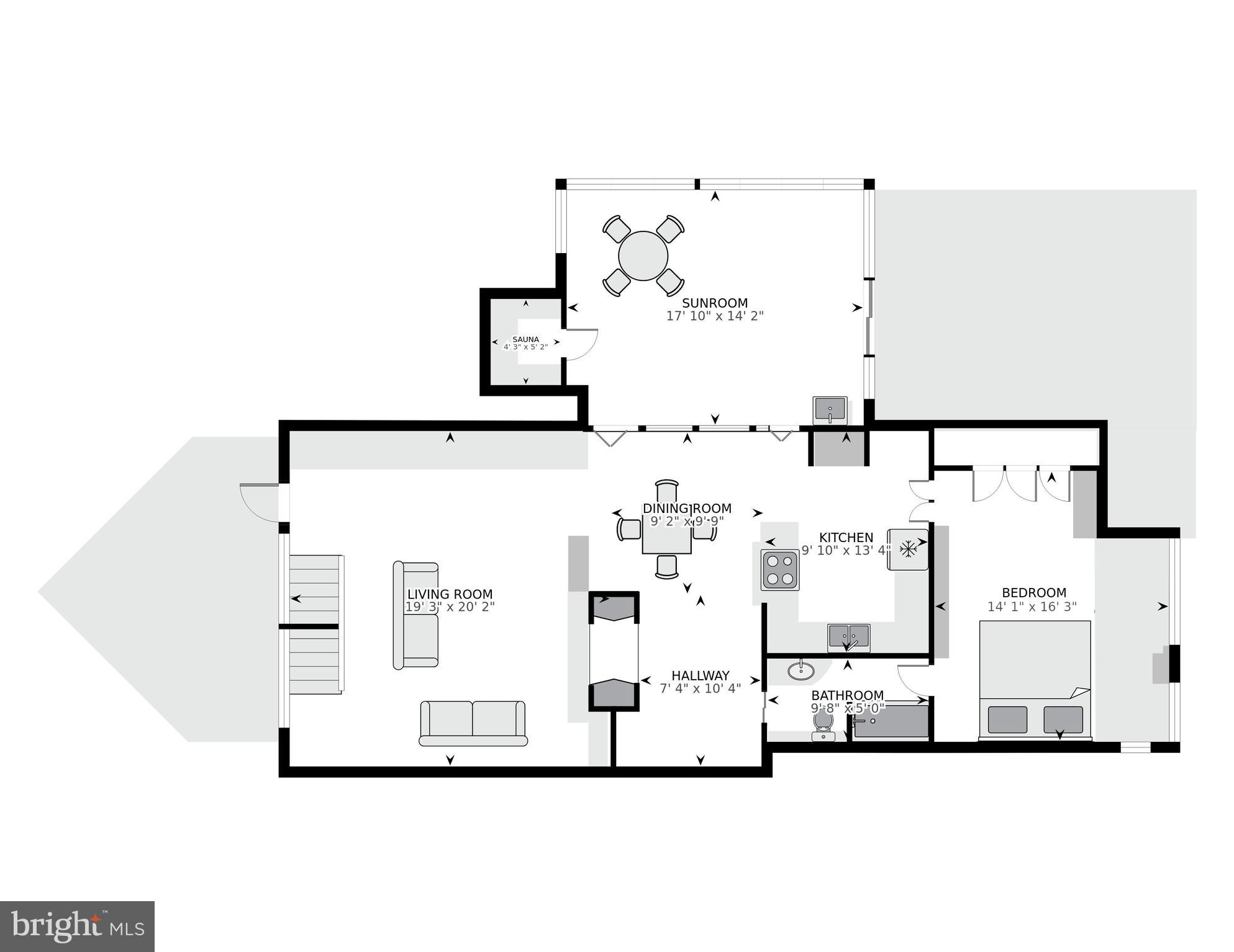 31 Hayward Court Takoma Park, MD 20912 - Photo 27 of 30 a picture of a floor plan