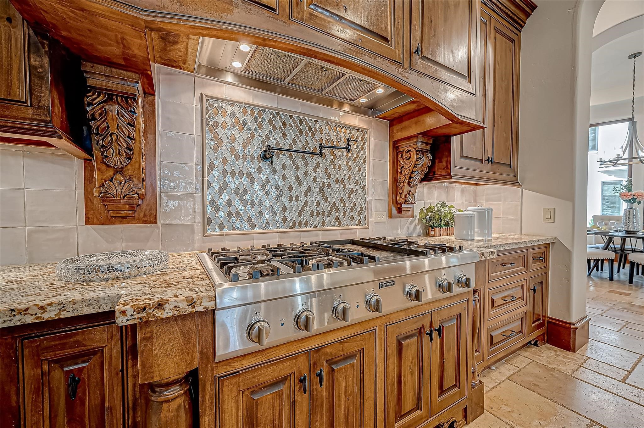 3 Congressional Circle Spring, TX 77389 - Photo 20 of 48 a kitchen with stainless steel appliances granite countertop a stove and a sink