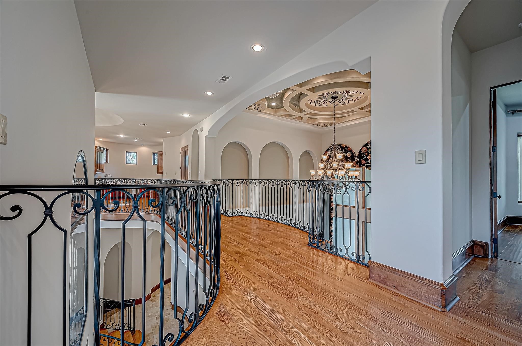 3 Congressional Circle Spring, TX 77389 - Photo 41 of 48 a view of a hallway with wooden floor and entryway