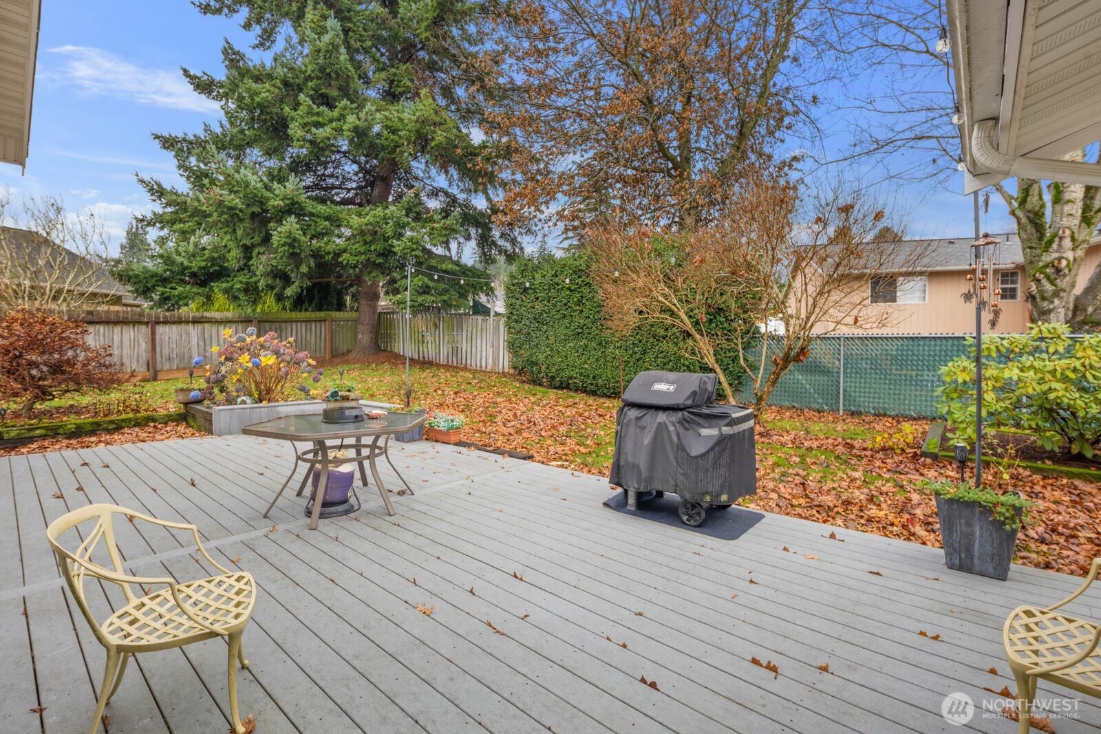 5874 Sherry Place Ferndale, WA 98248 - Photo 20 of 27 a view of a backyard with sitting area