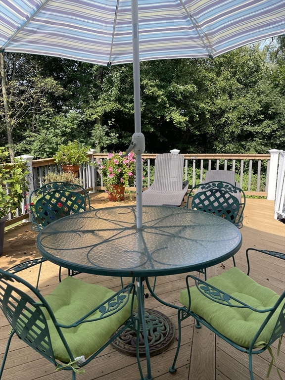 15 Riverside Drive Mansfield, MA 02048 - Photo 29 of 42 a view of a chairs and table in the patio