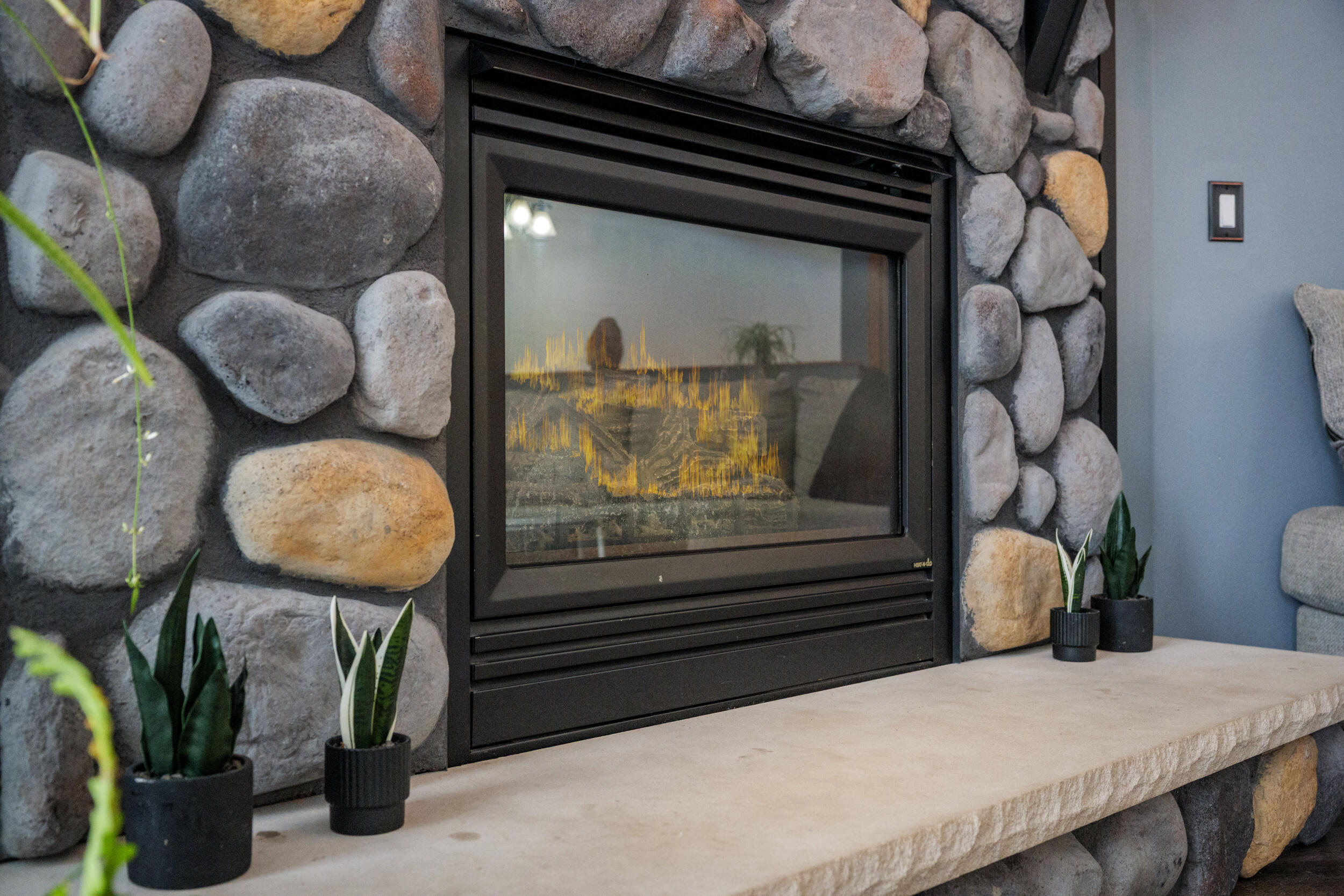 24012 64th Place Paddock Lake, WI 53168 - Photo 9 of 45 Fireplace