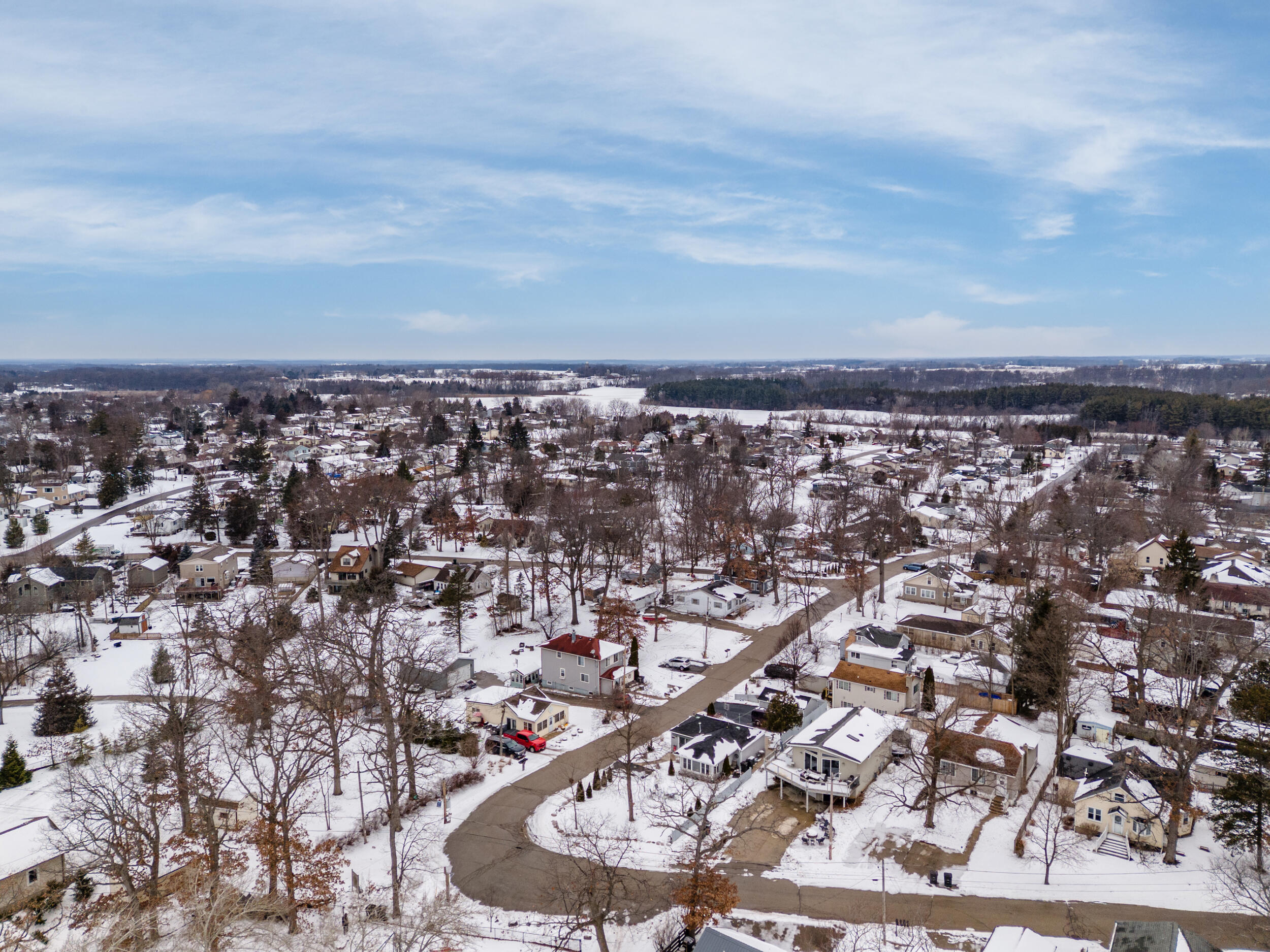 24012 64th Place Paddock Lake, WI 53168 - Photo 37 of 45 Ariel View