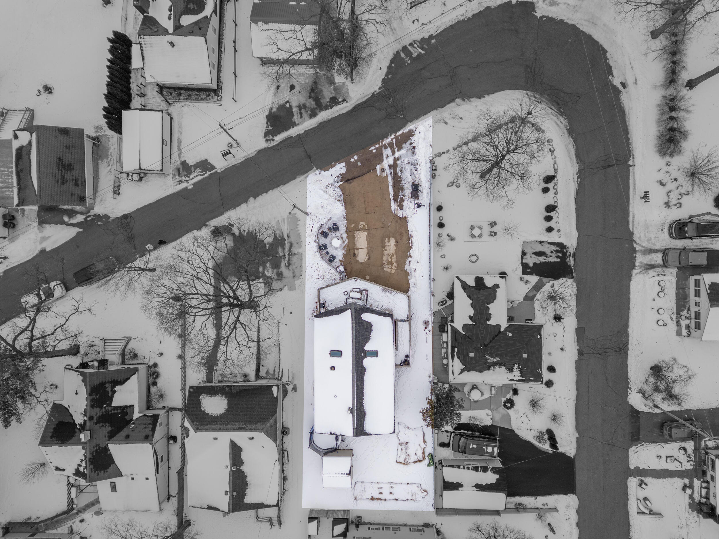 24012 64th Place Paddock Lake, WI 53168 - Photo 39 of 45 Ariel View