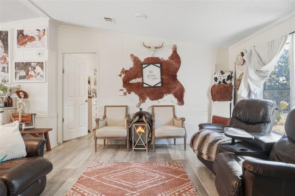 17539 Edwin Terrace Hudson, FL 34667 - Photo 13 of 38 a living room with furniture flowerpot and a rug