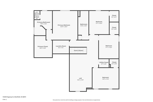 $585,000 | 15430 Kingsway Street, Westfield, IN 46074