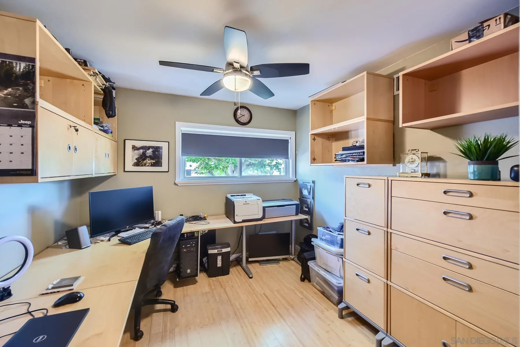 8510 Rumson Drive Santee, CA 92071 - Photo 20 of 26 a view of a workspace with furniture and a window