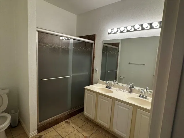 a view of a backyard with a garden