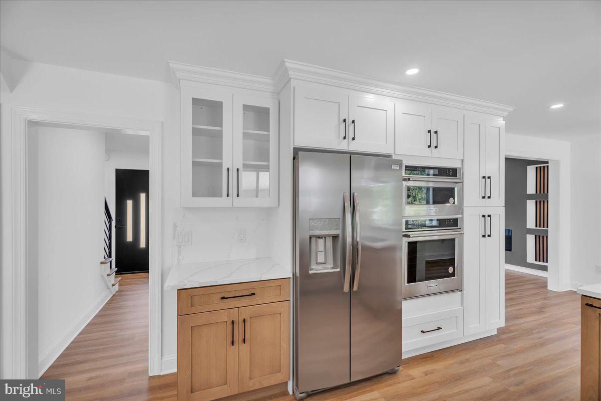 2504 Church Road Cinnaminson, NJ 08077 - Photo 20 of 79 a kitchen with stainless steel appliances a refrigerator and a oven