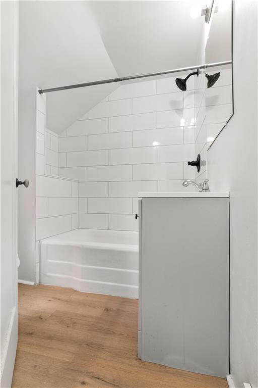 1525 Collins Road Pittsburgh, PA 15221 - Photo 14 of 21 a bathroom with a shower and a shower