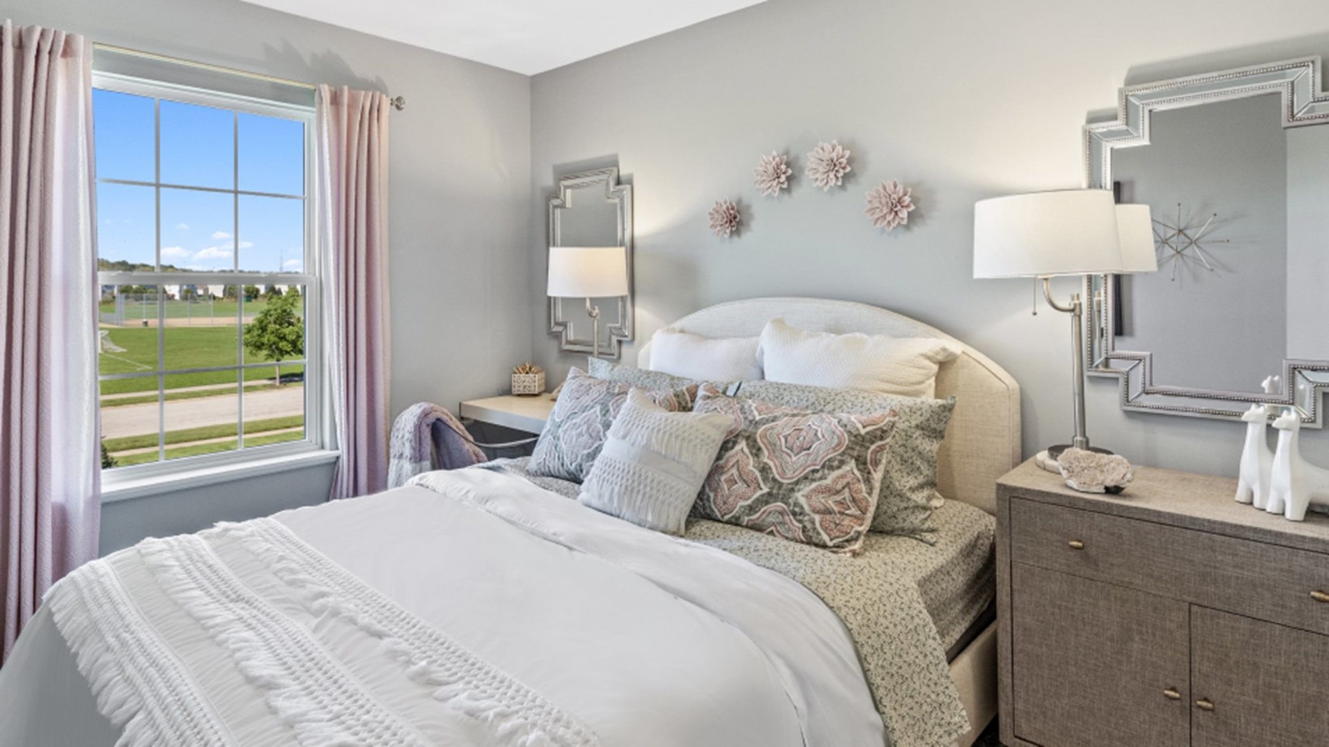 227 Conway Street Elburn, IL 60119 - Photo 9 of 14 a bedroom with a bed and a window