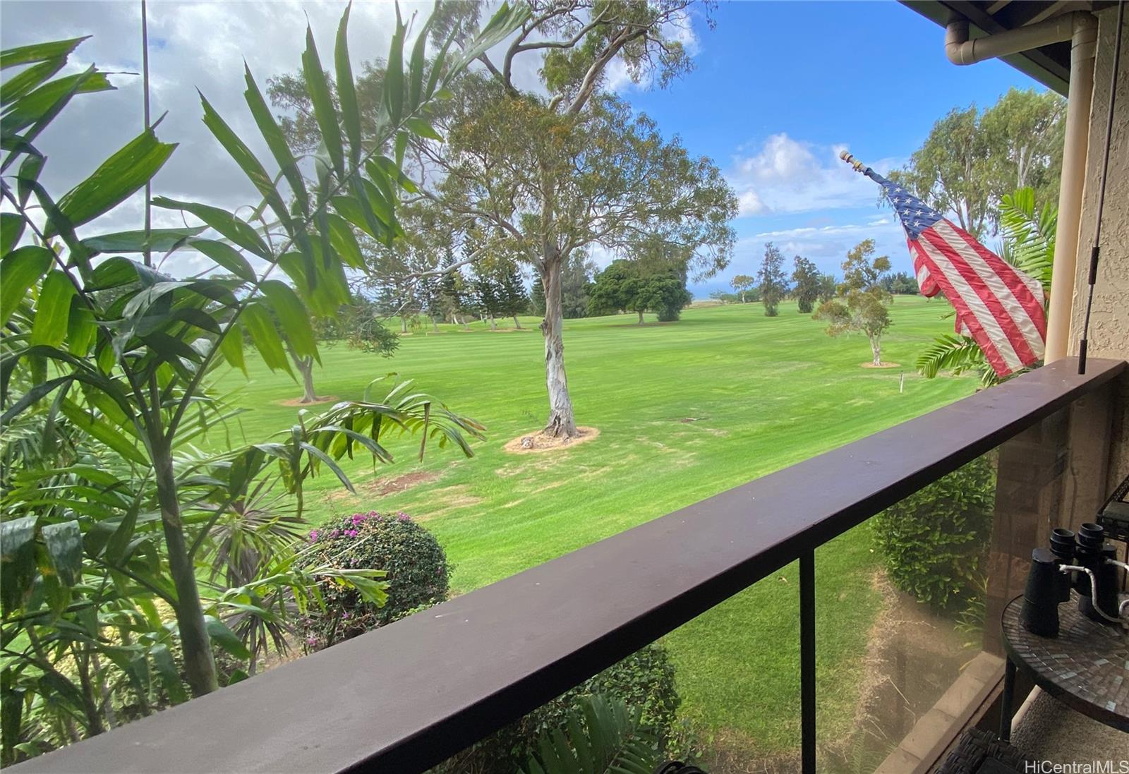 68-3840 Lua Kula Street, Unit E202 Waikoloa, HI 96738 - Photo 22 of 25 a view of a garden from a balcony